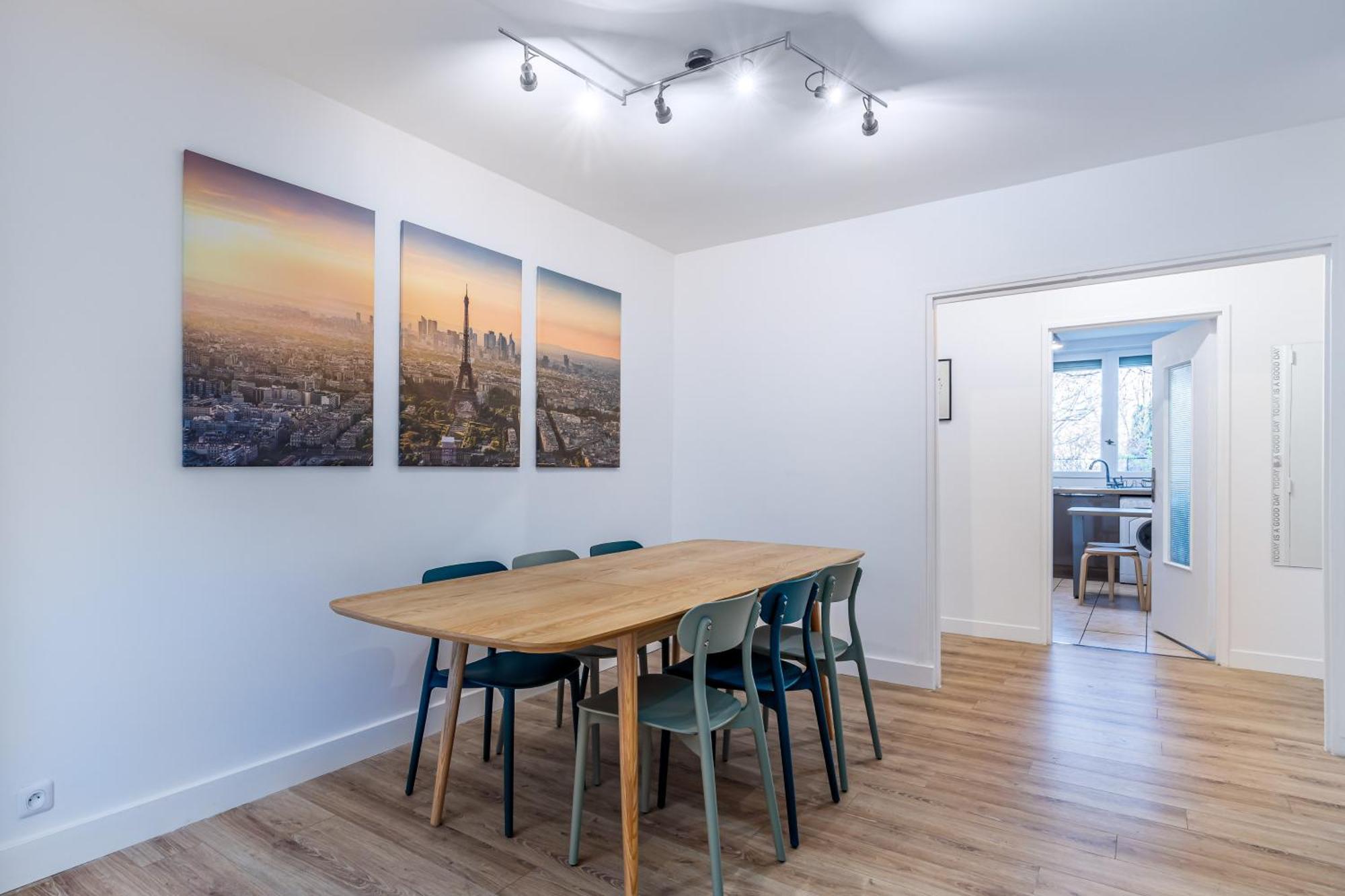 Oasis Urbaine For 8 Near To Paris Apartment Villejuif Ngoại thất bức ảnh
